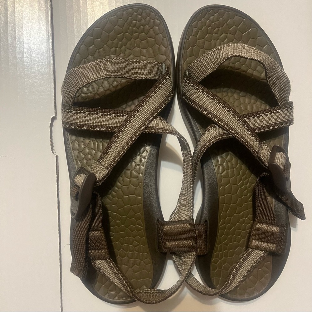 Chaco Eco-Treads Brown Size 8.5 M US Women's Sport Sandals Great Condition